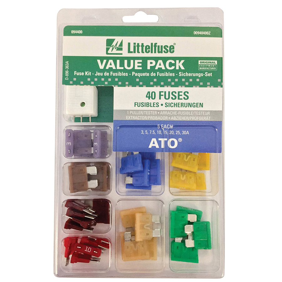 ATO Fuse Super Value Pack, 40 pcs