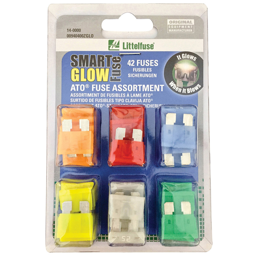 ATO Smart Glow Fuse Super Value Pack, 42 pcs