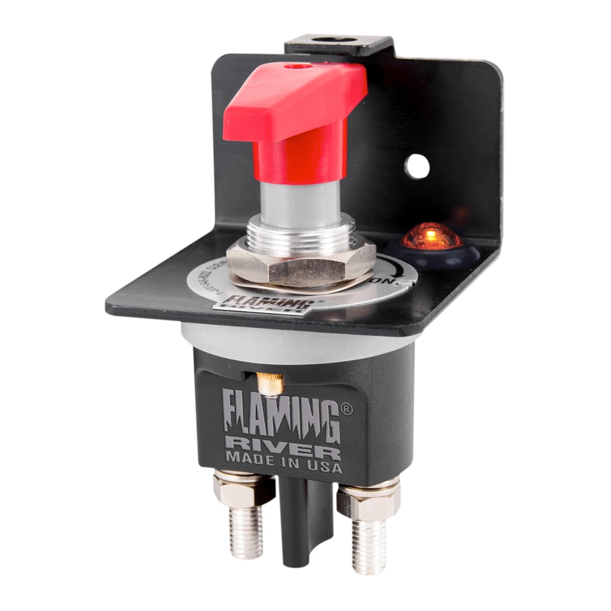 FR1046LED2 The Big Switch 500 With Lockout Bracket with LED 12V/16V/24V
